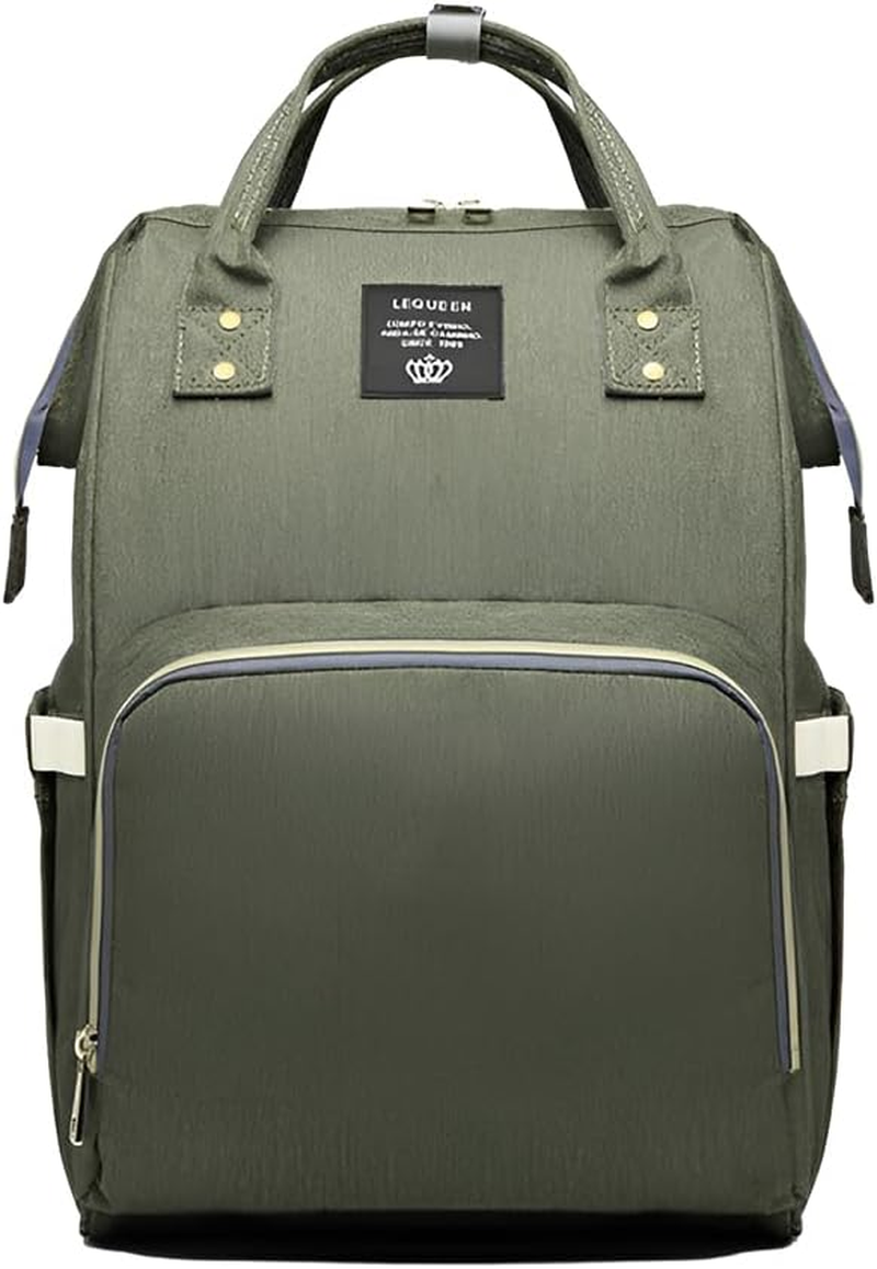 AIMALL Premium Luxury Multifunctional Baby Diaper Nappy Backpack Maternity Mummy Changing Bag with Insulated Pockets for Mums On-The-Go