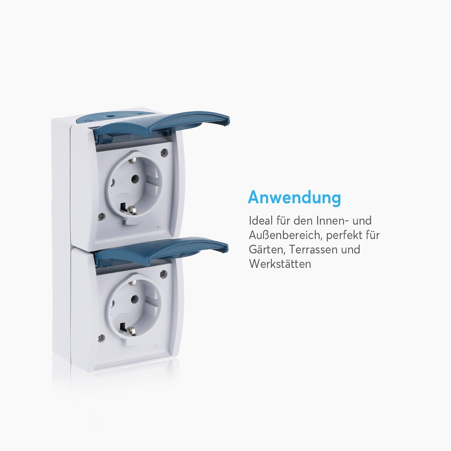 Busch-Jaeger 20-02 EW-53 Schuko Socket, Vertical Mounting image number 5