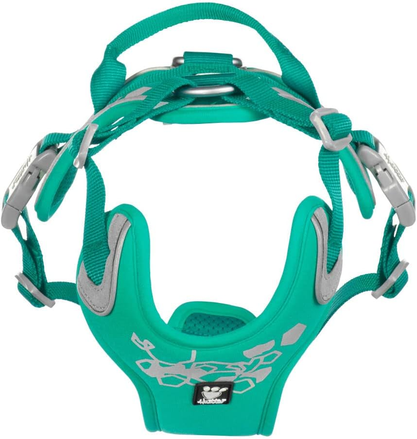 Hurtta Weekend Warrior Dog Harness for Medium Dogs, Peacock Turquoise, 45-60 Cm image number 5