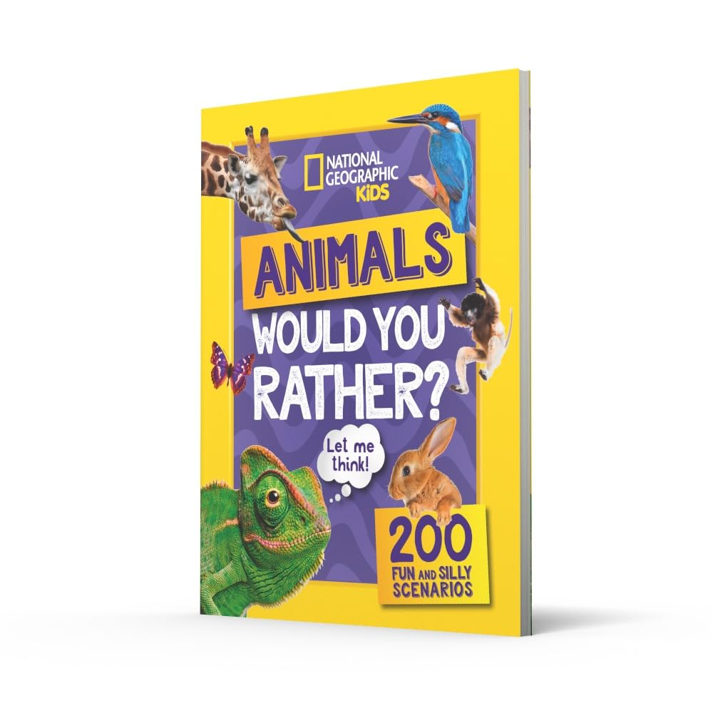 National Geographic Kids - Would You Rather? Animals: a Fun-Filled Family Game Book image number 4