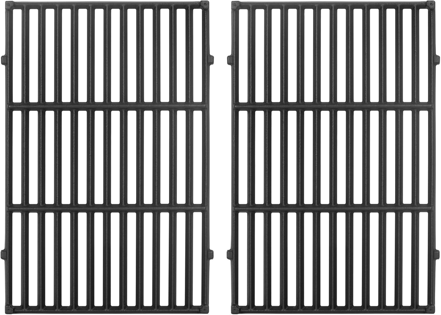 7638 Grill Grates for Weber Spirit 300/Spirit II 300 Series, Cast Iron Grates Replacement for Weber Spirit E/S-310 E/S-320 E/S-330, Spirit 700, Genesis Silver/Gold B & C, Genesis 1000-3500, 7639 image number 2
