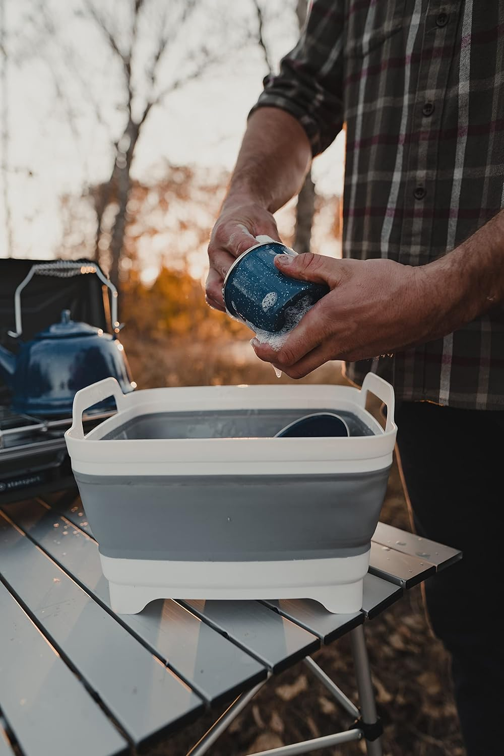 Stansport Collapsible Camp Sink (878) 12.25'' L X 11.5'' W X 7.75'' H image number 3