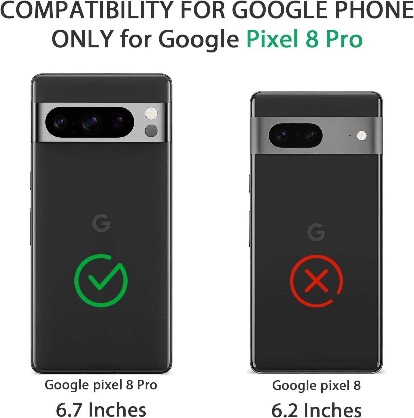 Silicone Case for Google Pixel 8 Pro Case(2023), Ultra Thin Flexible Premium Rubber Full Body Protection Anti-Fingerprint Dust-Proof Shockproof Anti-Scratch for Pixel 8 Pro Cover