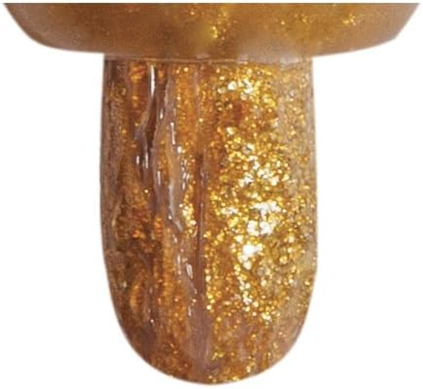 Rayher Hobby 35001620 Textile Marker Glitter Opaque Bullet Tip 1-2 Mm with Valve Brilliant Gold - Black image number 2