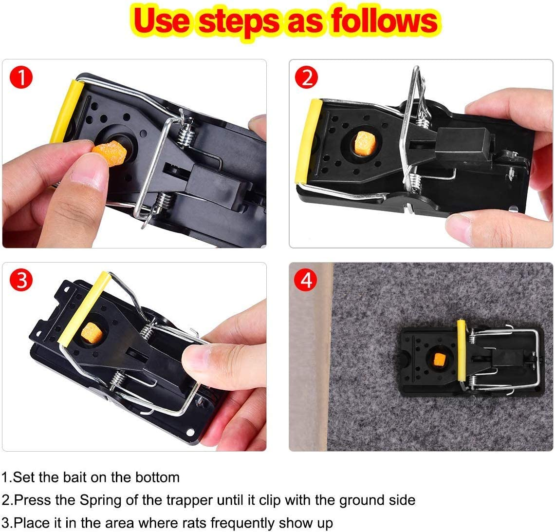 Mouse Trap Mouse Traps Indoor Mouse Traps for House Mouse Traps Outdoor Mice Traps for House Indoor 6 Pack image number 3