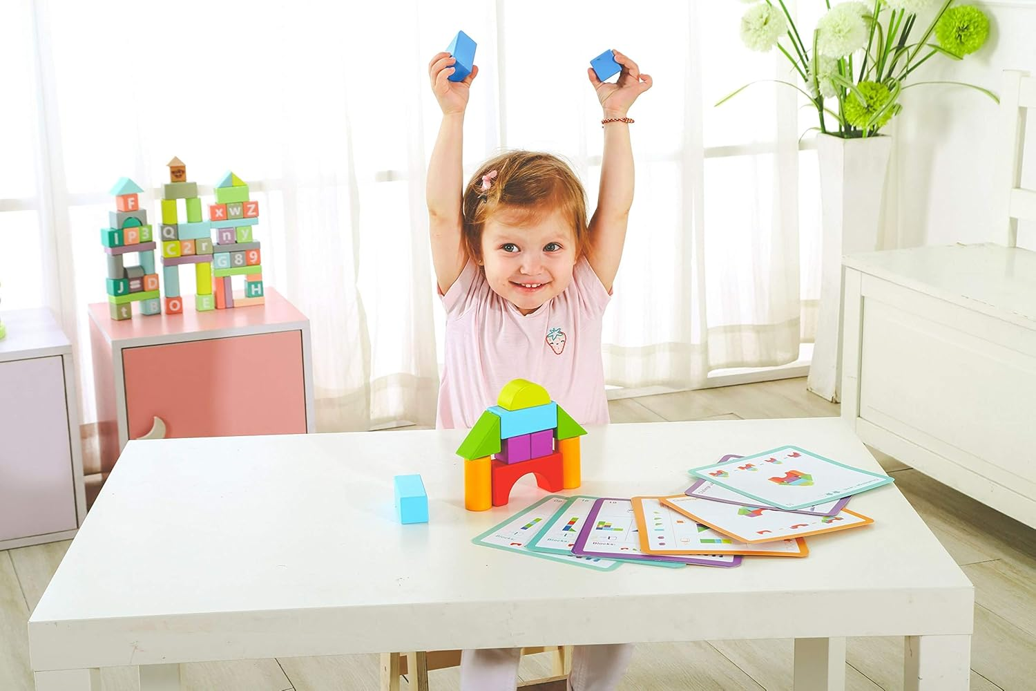 Tooky Toy Building Block Game image number 2