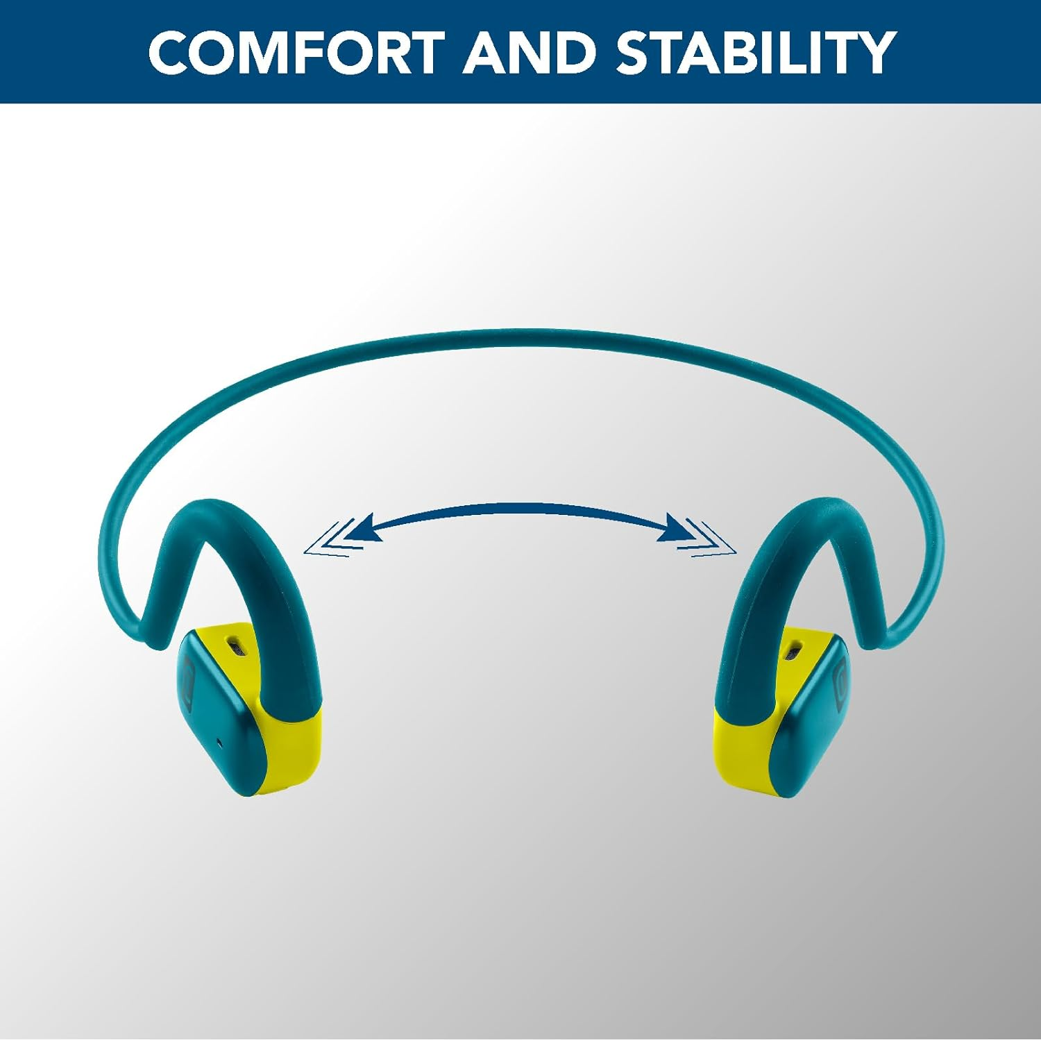 Cellularline - Spirit - Bluetooth&reg; Sports Headphones - Open-Ear Design: Always Connected - Maximum Safety - Air Conduction Technology - Playback Time: 7 Hours - Green/Lime image number 5