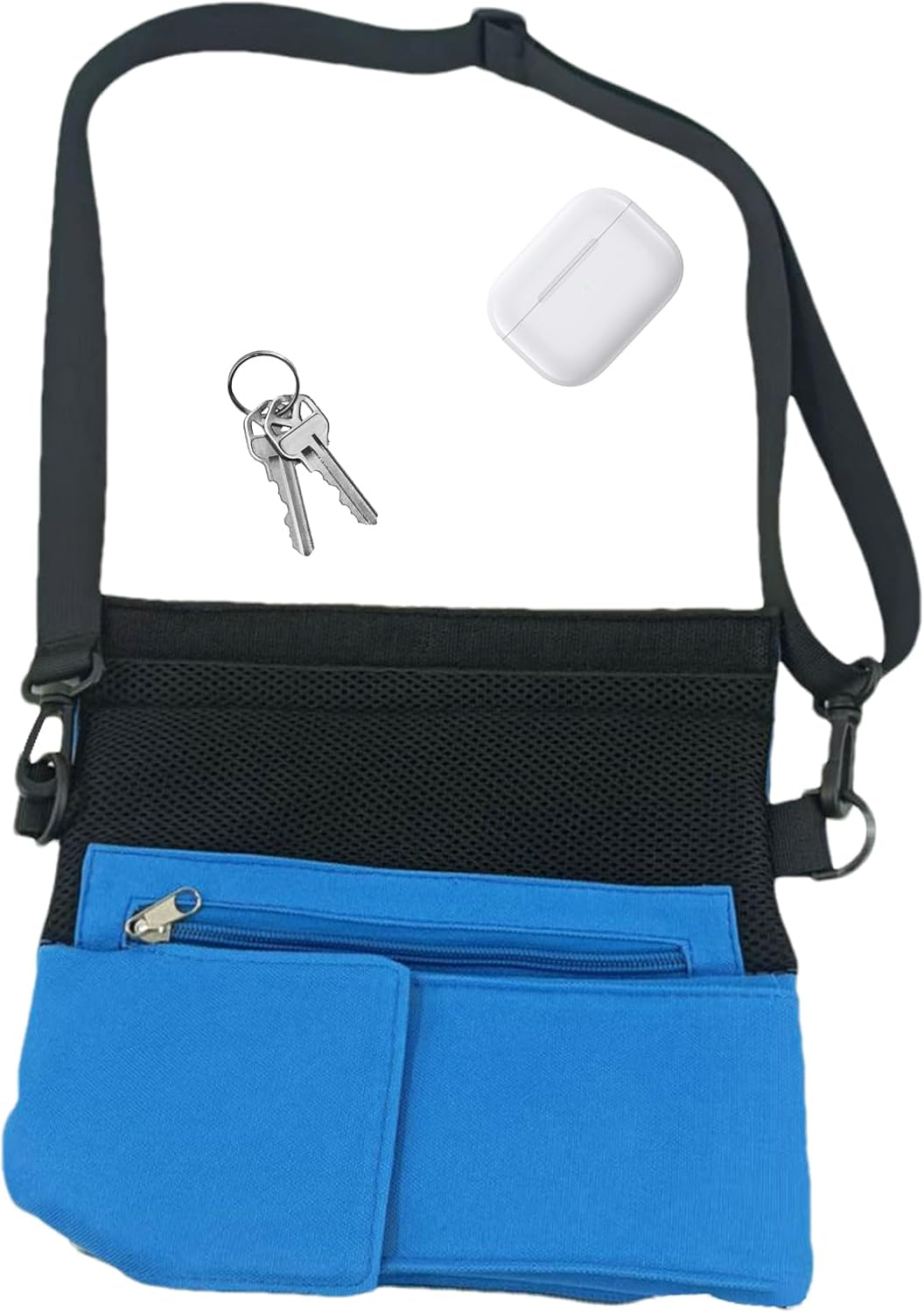 Fizepgo Phone Bag,Phone Chest Neck Pouch - Outdoor Shoulder Purse - for Fitness Cycling Hiking Indoor Travel Workout Gym Running