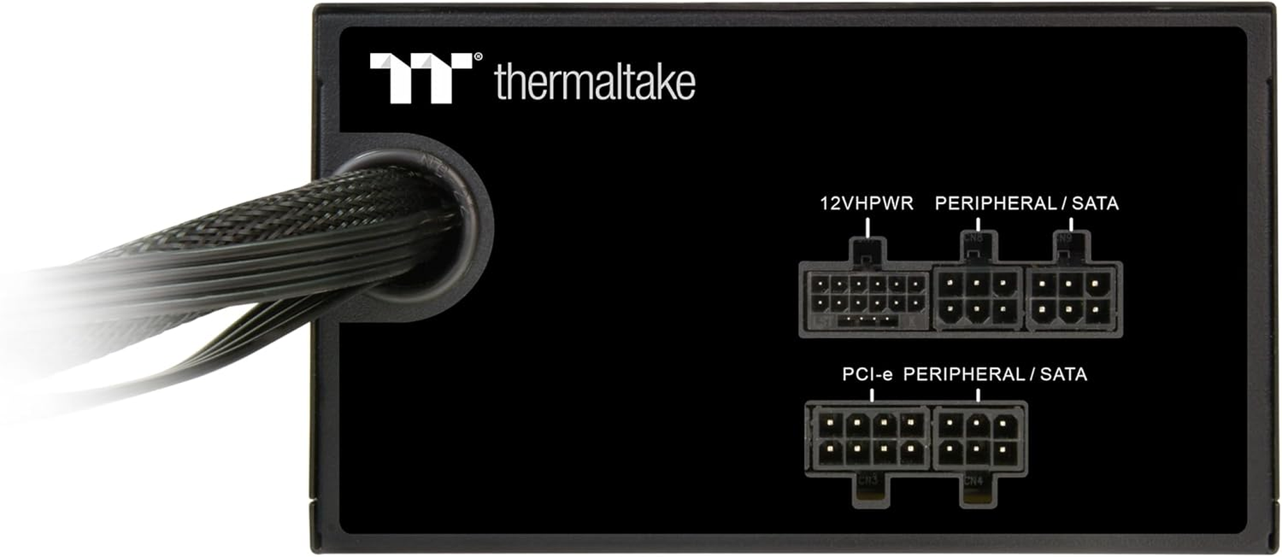 Thermaltake Smart BM3 750W 80+ Bronze Pcie Gen5 ATX 3.0 Semi-Modular PSU, PS-SPD-0750MNFABA-3