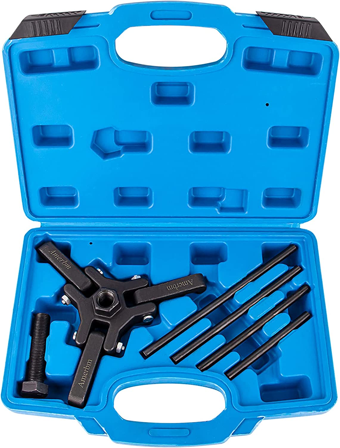 Harmonic Balancer Puller Set, Adjustable 3-Jaw Puller Set for Removing Dampers & Balancers Compatible with Chrysler, GM, Mitsubishi Vehicles image number 1