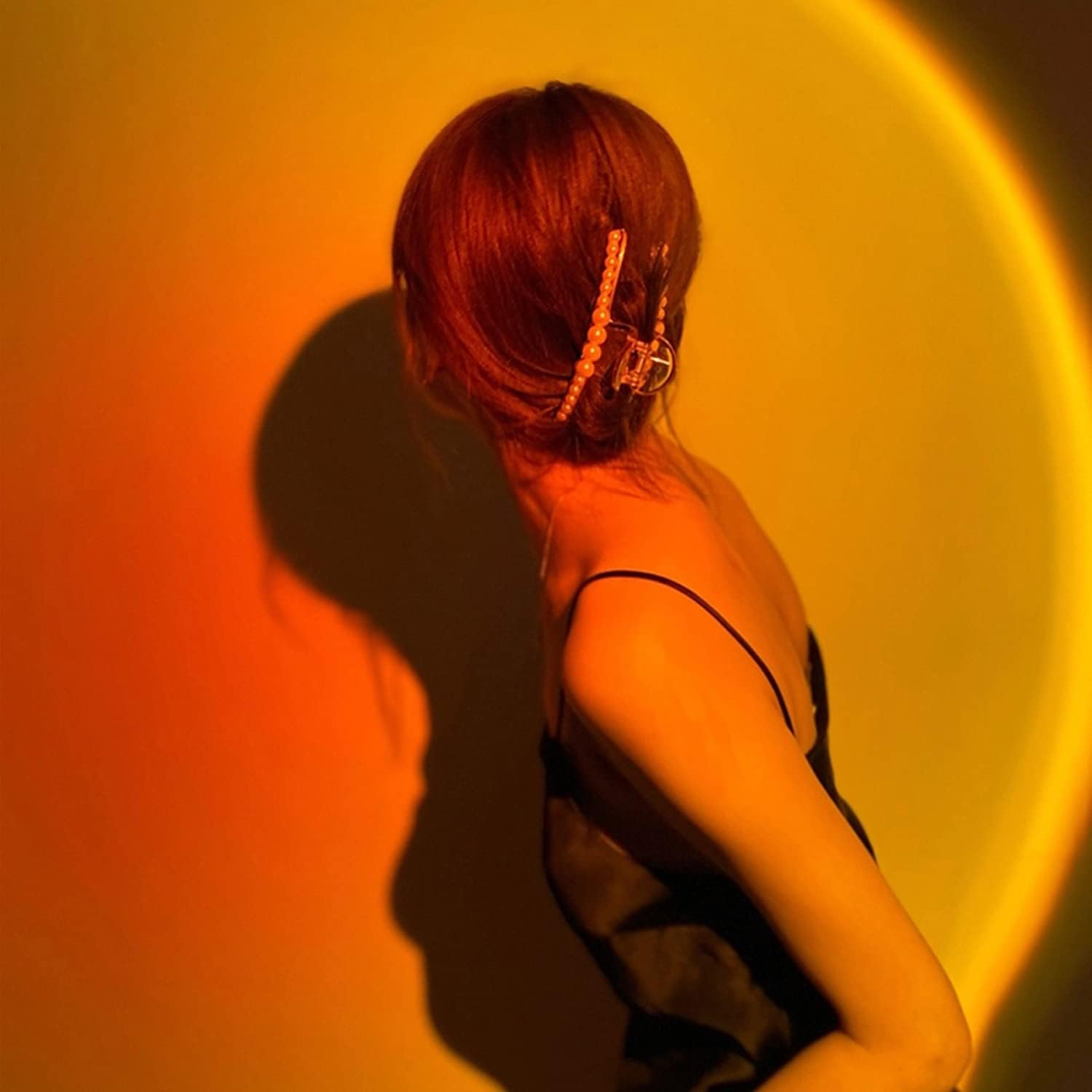 HFAN Sunset Lamp Projection with Remote & App Control 16 Colors 360&deg; Rotating Led Solset Sunset Light Projector, Sunlight Lamp Projector for Selfie/Photography/Party/Home/Bedroom Decor image number 3