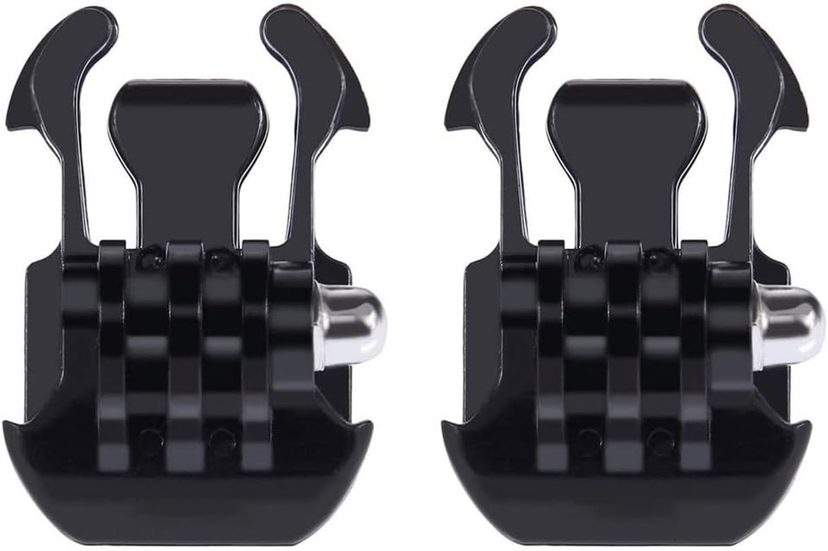 2 PCS Horizontal Surface Quick Release Buckle, Mount Holder Compatible with Gopro Hero 15 14 13 12 11 10 9 8 7 6 5, 5 Session 4 Session 3 2 1, Xiaoyi and Other Action Cameras image number 2