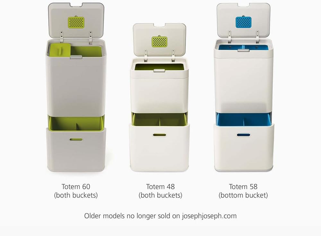 Joseph Joseph IW1 24-36L Eco Liners Recycled Bin Liners (20 Pack) - Grey image number 3