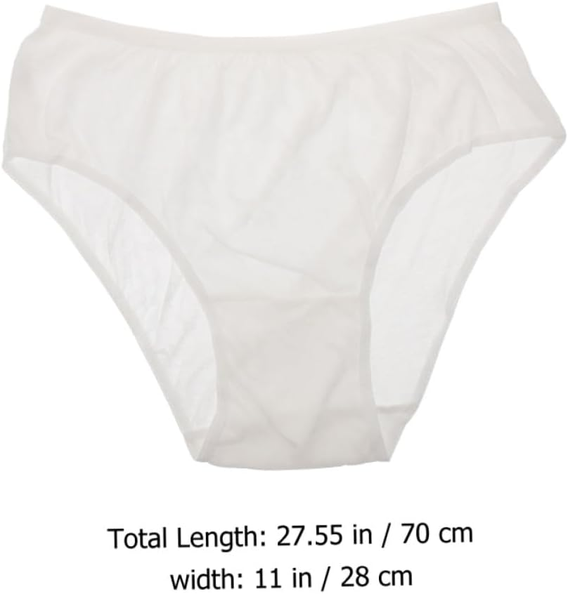 Disposable Cotton Briefs for Pregnant Women Maternity Large Size Xxxl 5Pcs Professional Portable Convenient Underwear for Travel and Postpartum Use image number 2