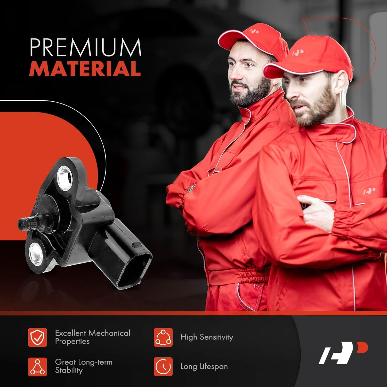 A-Premium Manifold Absolute Pressure Map Sensor Compatible with Mercedes-Benz B200 C250 C280 C320 C55 C63 CL55 AMG CL600 CLK320 CLK350 E250 E300 GL450 ML350 S350 image number 2