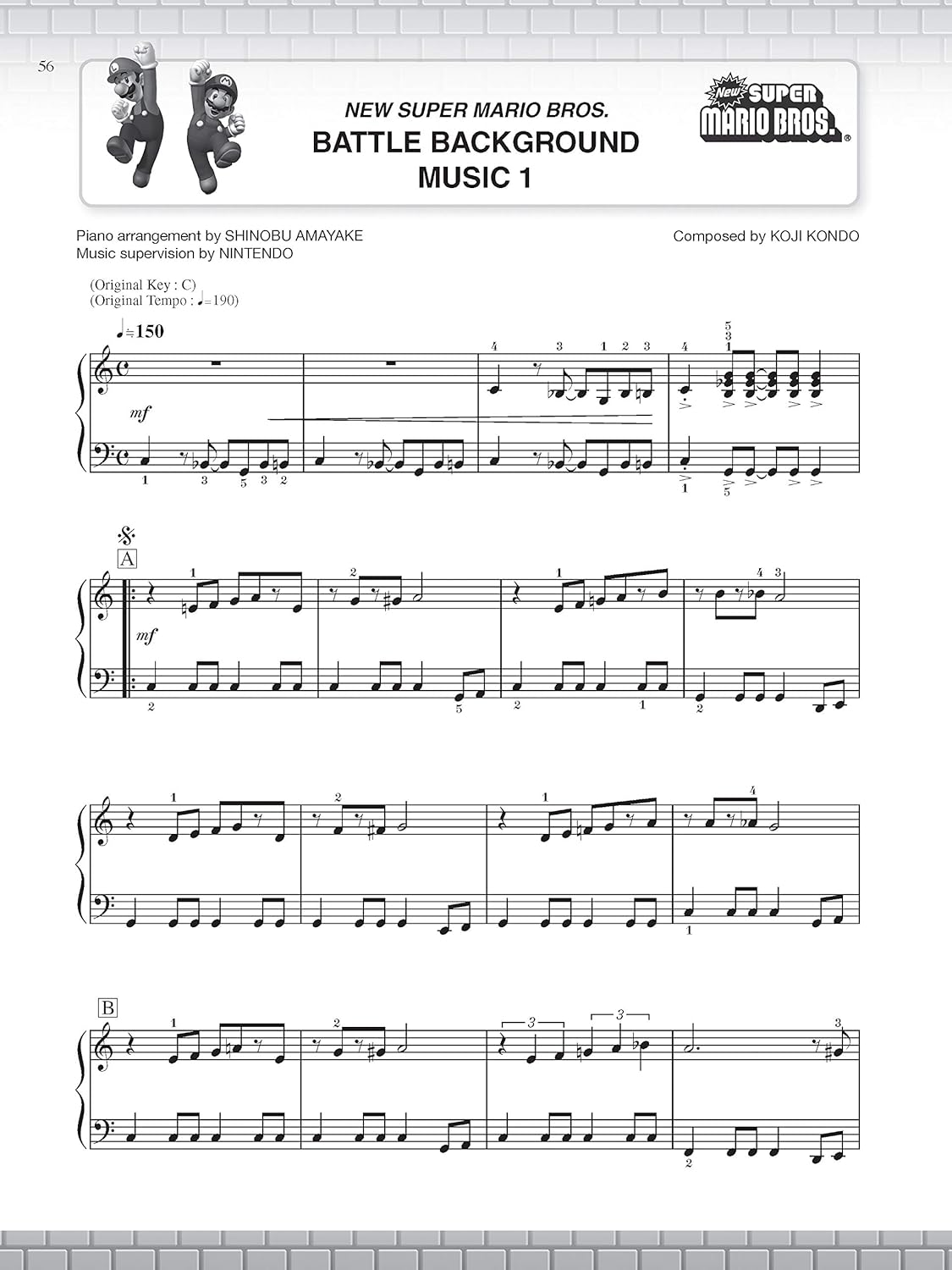 Super Mario Series for Piano: Easy Piano image number 5