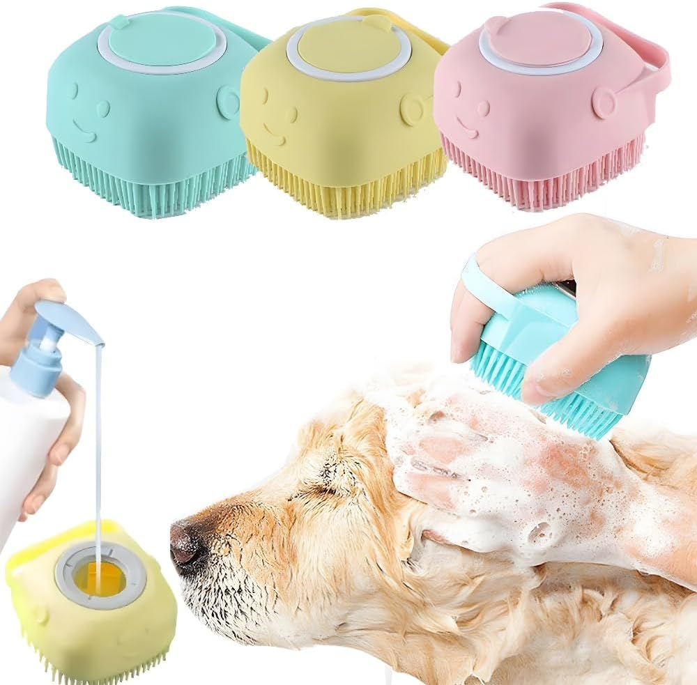Cat Brush, Dog Brush, Paw Cleaner for Dogs, Furminator Cat, Dog Brush Long Hair/Short Hair, Dog Comb, Dog Brush Undercoat, Cat Brush Short Hair/Long Hair, Cat Brush (Yellow) image number 5