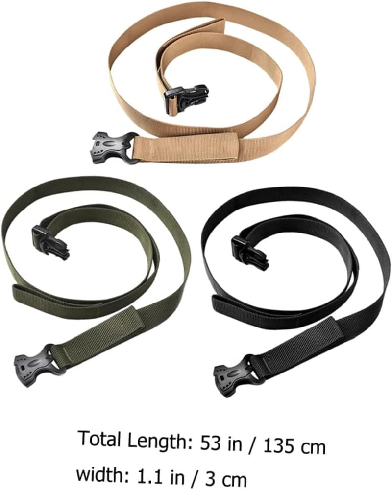 Zerodeko 3Pcs Canopy Straps Outdoor Luggage Straps Wear-Resistant Luggage Bands Bundling Belt for Camping Mat Garden Storage Box Outdoor image number 6