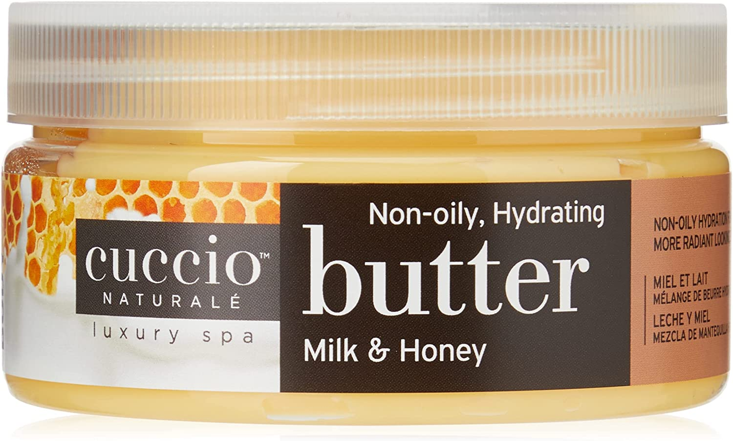 Cuccio Naturale Butter Blends - Ultra-Moisturizing, Renewing, Smoothing Scented Body Cream - Deep Hydration for Dry Skin Repair - Made with Natural Ingredients - Milk & Honey - 8 Oz image number 5