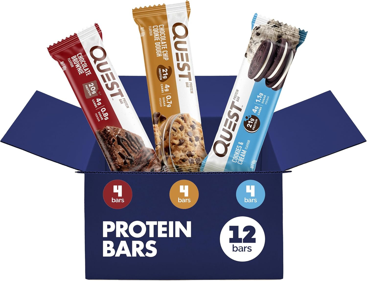Quest Nutrition Variety Pack Protein Bars, High Protein, Low Carb, Keto Friendly, 12 Count image number 6