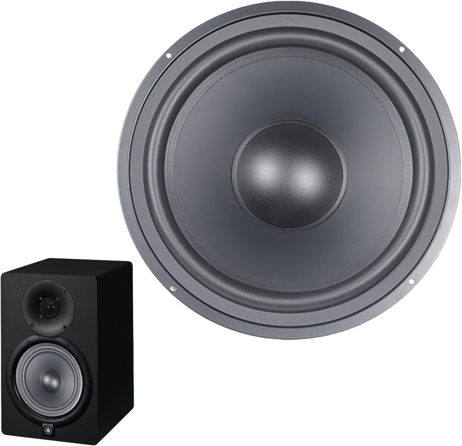 Woofer Speaker - 3-12Inch Woofers Passivee Radiatorr | Enhanced Bass Response Wooferrs, Passive Radiator Designed Speaker for Home and Mobile Audio Subwoofer Enclosures