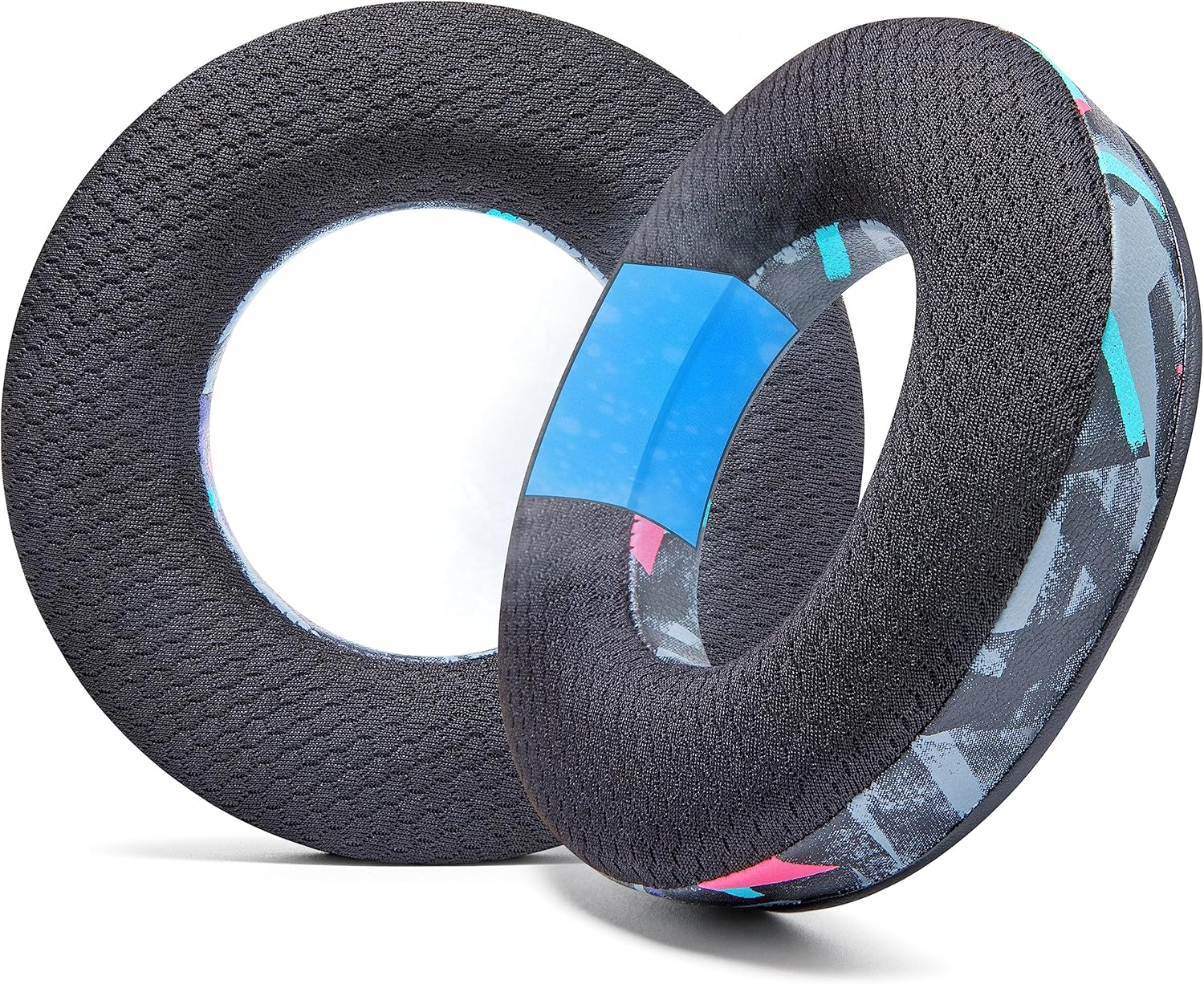 WC Freeze DT770 - Cooling Gel Ear Pads for Beyerdynamic DT770, DT990, DT880, MMX300, DT1770, DT1990 Headphones | Sport Fabric Exterior, Noise Isolation, Enhanced Foam, Cooler for Longer | Black