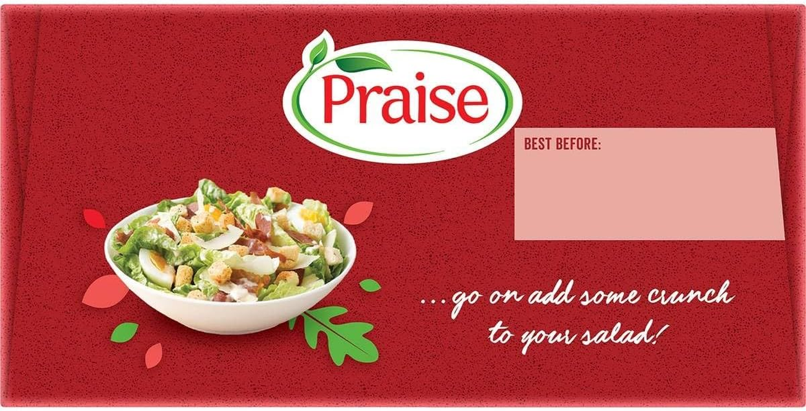 Praise Croutons Caesar Salad Dressing 150 G image number 1