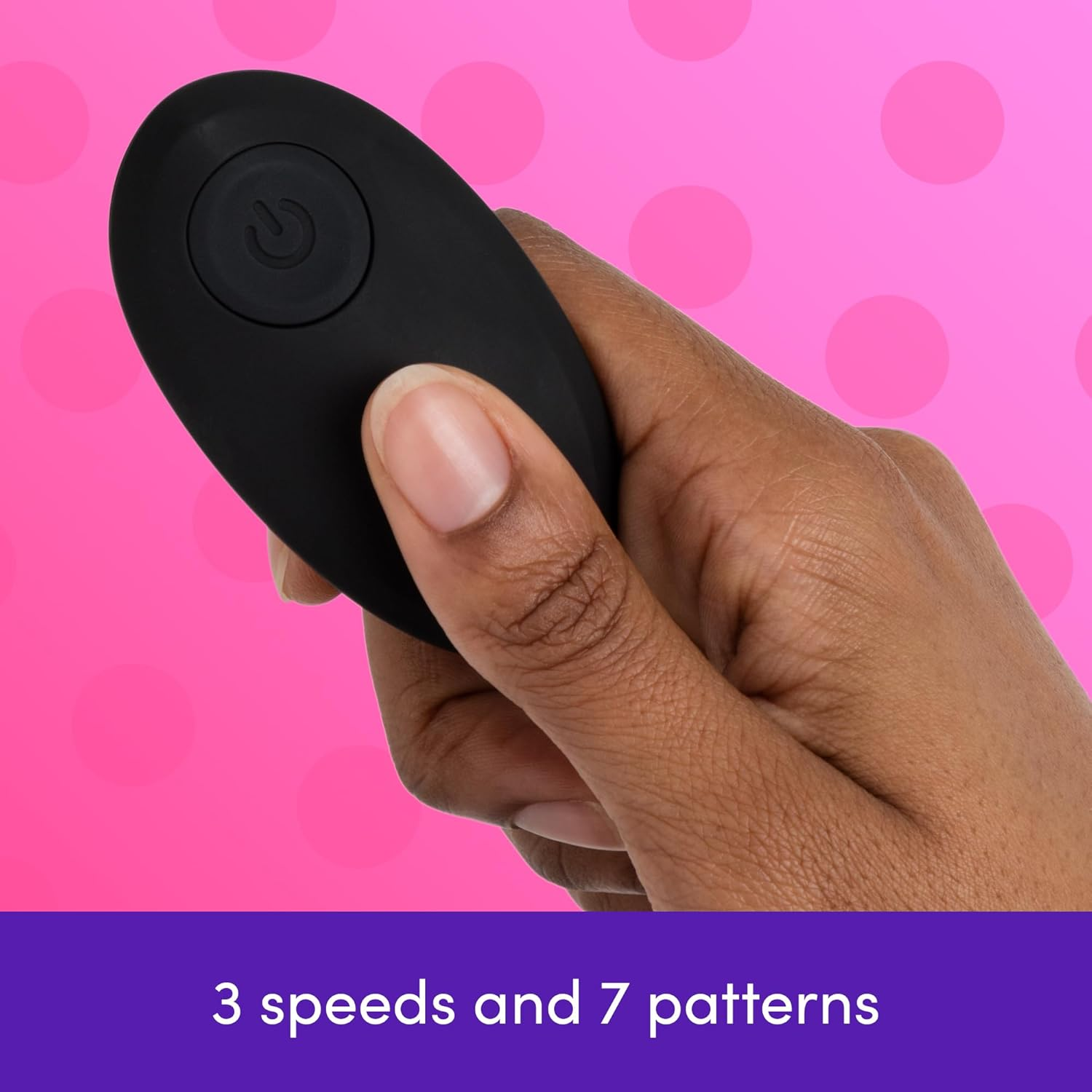 Lovehoney Secret Agent Remote Control Vibrator for G-Spot - Vibrating Love Egg Sex Toy for Women and Couples - 10 Vibration Modes - Rechargeable Wearable Adult Sex Toy for Couples - Black image number 4