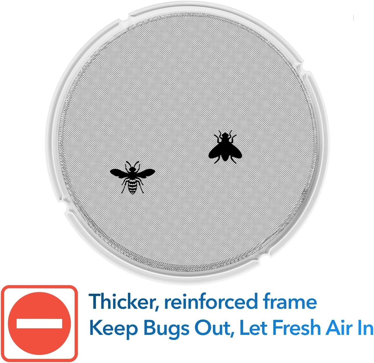 Screen for Max Air Fan Rv Roof Vent Replacement Parts Rv 2Pcs image number 2