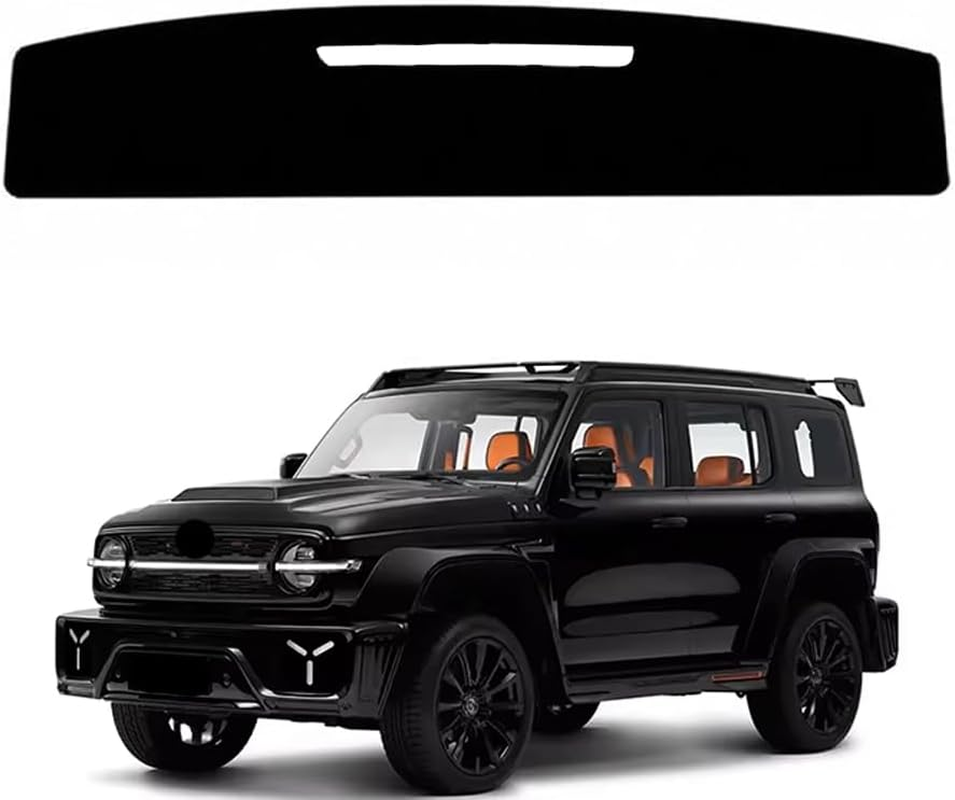 Evervenz Dash Mat for GWM Tank 300 2023 2024 2025 Flannel（Without HUD） Dash Cover Dashboard Cover Tank30001 image number 6