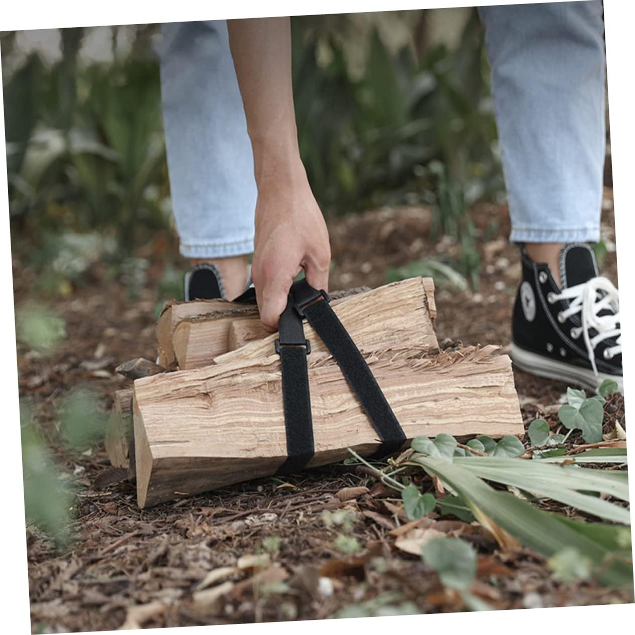 Beavorty 16Pcs Luggage Straps for Camping and Travel Bundling Belts Adhesive Buckle Suitcase Straps for Secure Packing Random Color image number 2