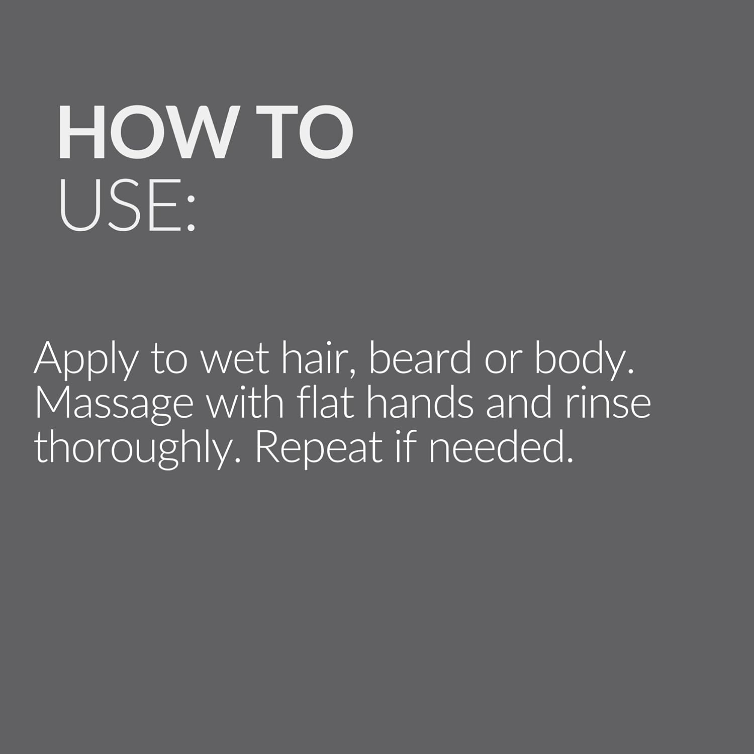 MR MUK. Mens Body Wash, Hair & Beard Wash - Multi Use Mens Face Wash, Hair & Skin Cleanser for Travel. Ultra Conditioning Formula for Soft, Touchable Hair & Nourished Skin, 250Ml image number 3