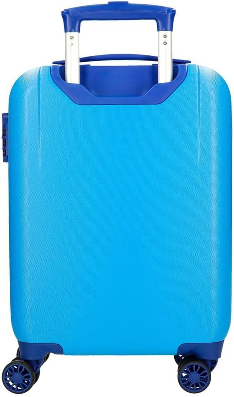 Roll Road Little Me Happy Cabin Suitcase White 33X50X20Cm Hard ABS Combination Lock Side 28.4L 2Kg 4 Double Wheels Hand Luggage, White, Cabin Suitcase, White, Cabin Suitcase image number 4