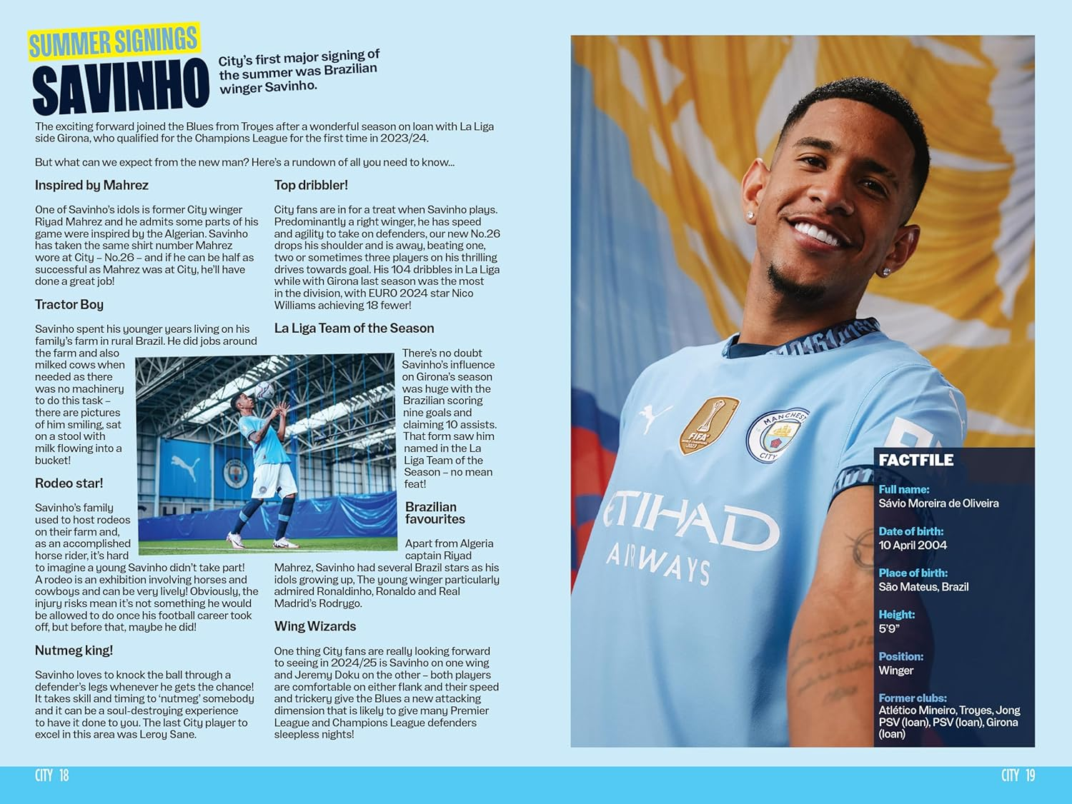 Official Manchester City Annual 2025: Champions 4-In-A-Row image number 1