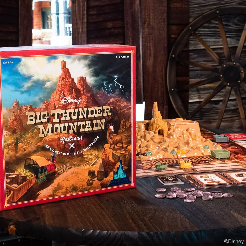 Funko Disney Big Thunder Mountain Railroad Board Game