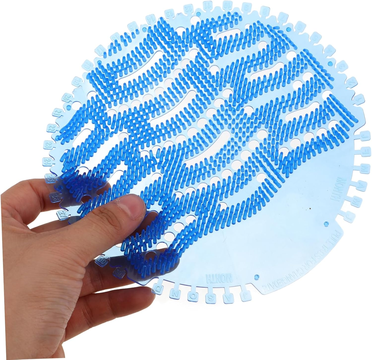 DOITOOL 24 Pcs Scented Urinal Pads Scent Tablets Male Urinal Deodorizer Effective Odor Removal for Public Toilets Assorted Fragrances Easy to Use image number 6