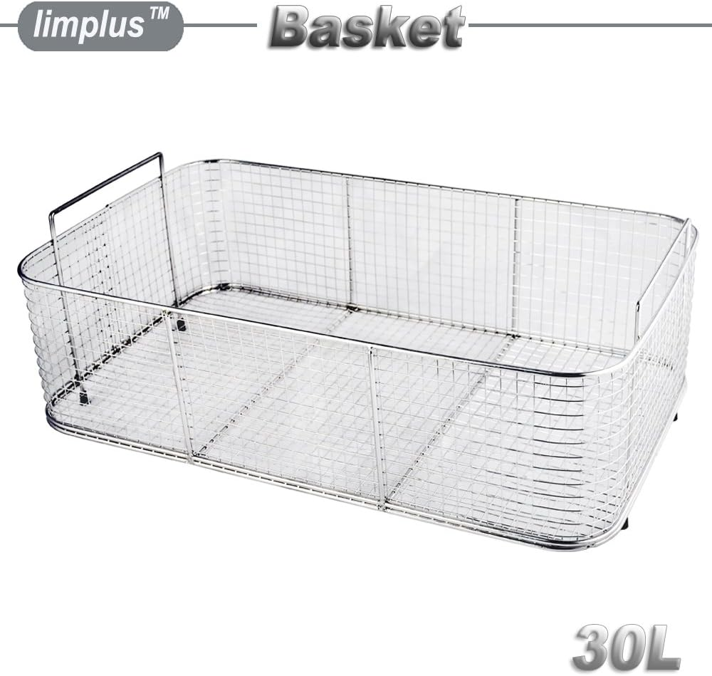 Limplus 30Liter Ultra Sonic Cleaner 600W Ultra Power 10Pcs Transducers with Free Basket image number 2