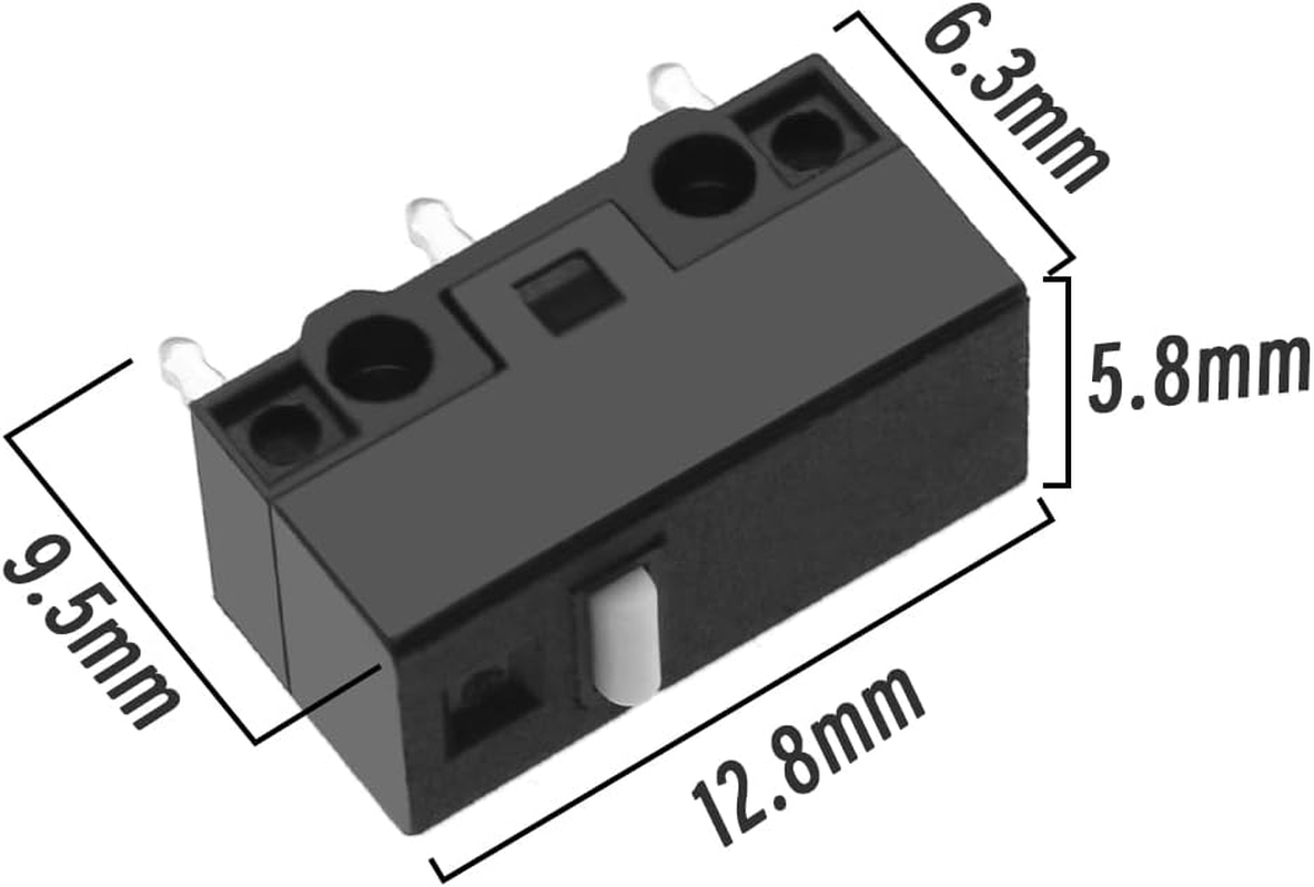 Emagtech 10PCS Mouse Micro Switch D2FC-F-7N Tact Switch Compatible with Logitech, Razer, Roccat, Steelseries image number 3