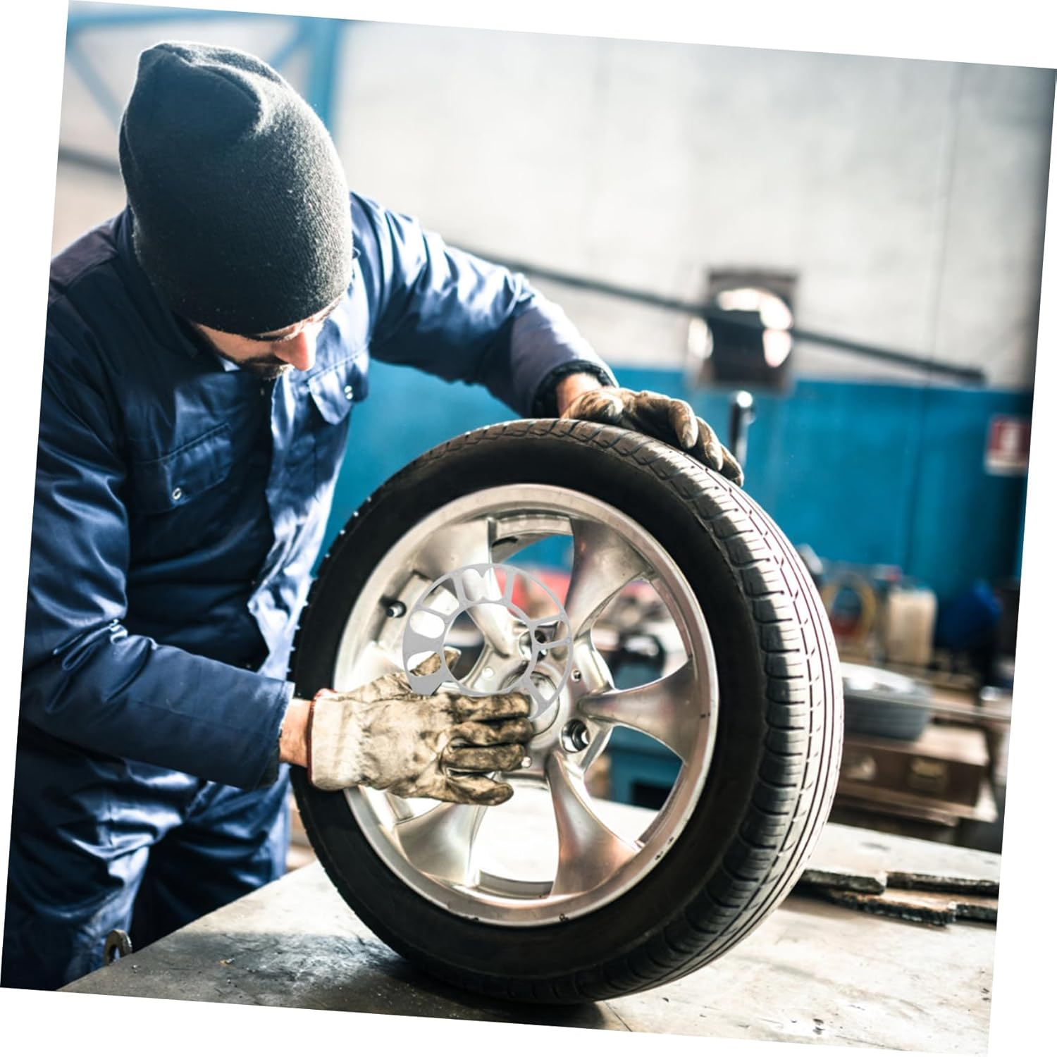 Beatifufu Fit Car Hub Wheel Spacers 3Mm Aluminum Alloy Wheel Spacers Automotive Part image number 3