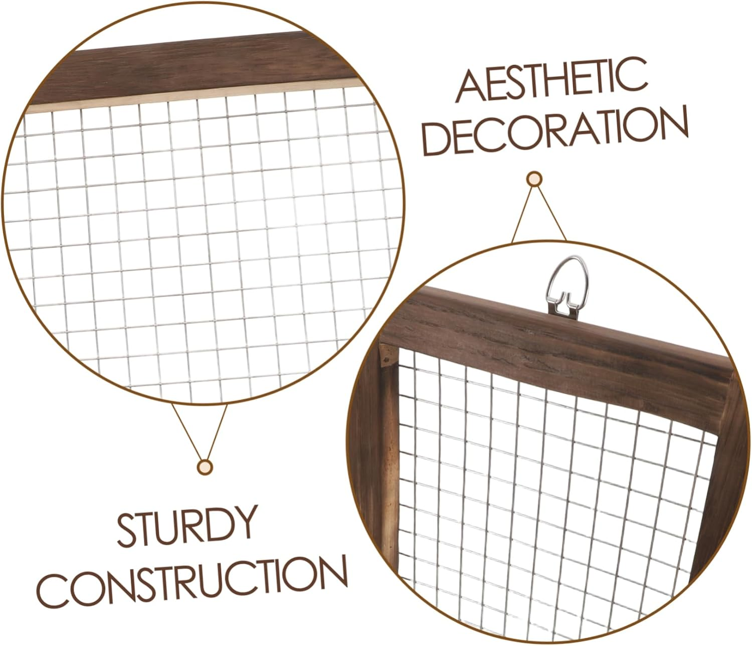 GAROZATION Fern Frame Soil Sifting Screen Compost Sieve for Potting Gardening Tool Modern Design image number 2