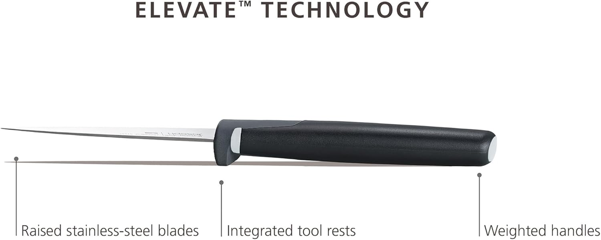 Joseph Joseph Folio Icon, 8-Piece Colour Coded Knife and Chopping Board Set, Slimline Case for Organised Kitchen Storage - Large, Multicolour image number 5