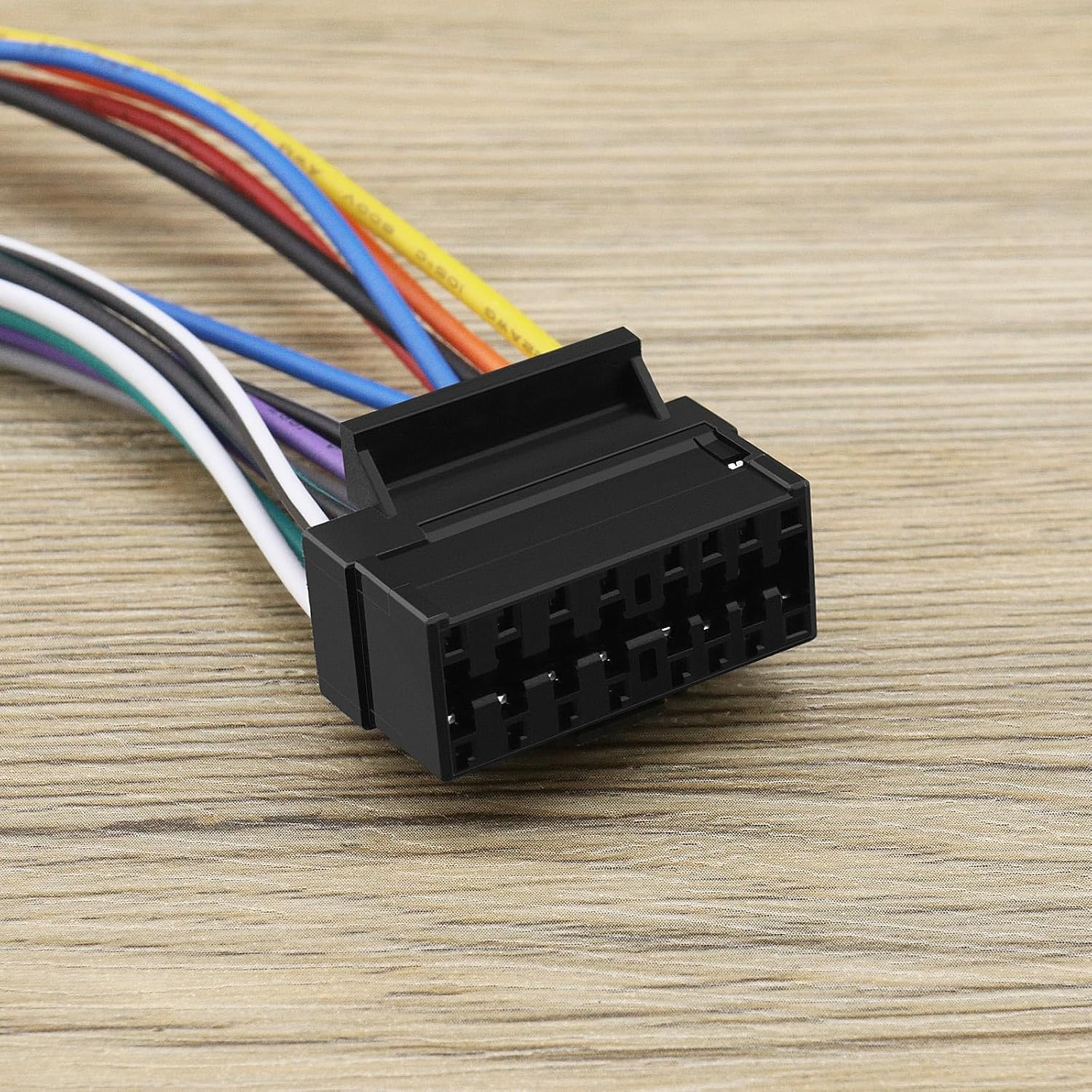 Emagtech 16 Pin ISO Wiring Harness Connector Car Stereo Radio Connector Adaptor Cable Compatible with Sony Car Stereo(Old Model) Compatible with JVC image number 2