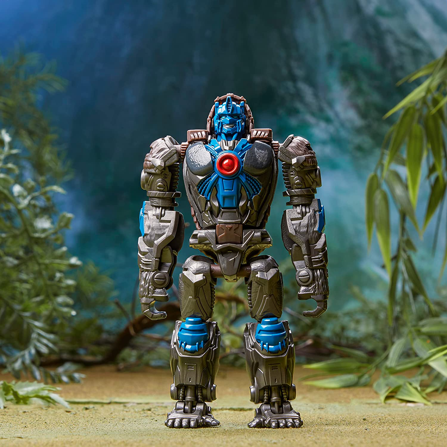 Transformers: Rise of the Beasts Movie, Beast Alliance, Beast Combiners 2-Pack Optimus Primal & Skullcruncher Toys, Ages 6 and Up, 5-Inch image number 5