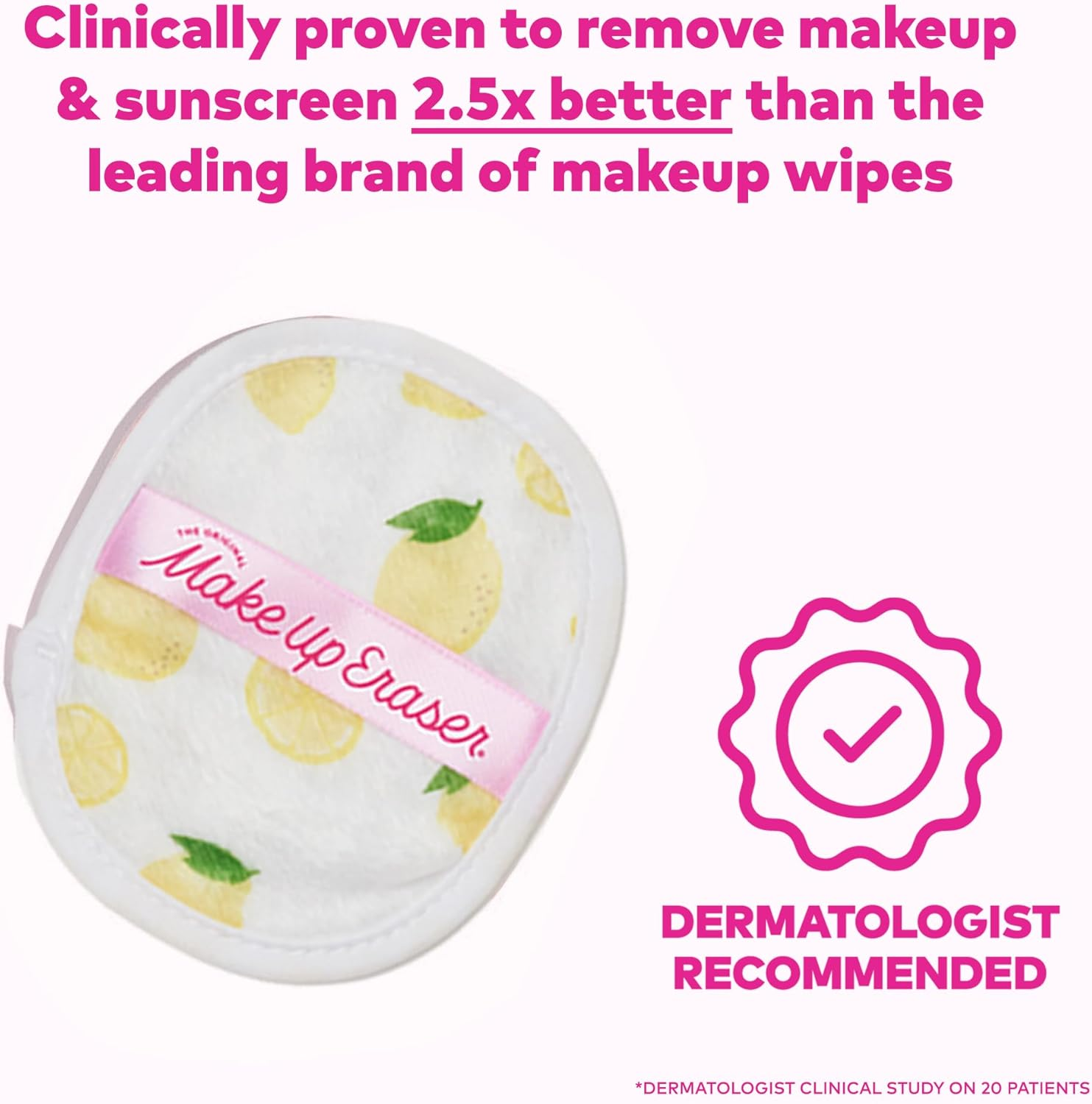 The Original Makeup Eraser, 7-Day Set, Erase All Makeup with Just Water, Including Waterproof Mascara, Eyeliner, Foundation, Lipstick, Sunscreen, and More! Limoncello, 7Ct. image number 2