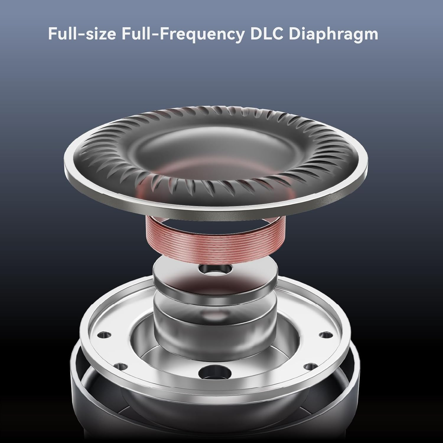 TINHIFI C1 in Ear Earphones, DLC Diaphragm Driver, Hifi Music and Immersive Gaming, Deep Bass, IEM Sleep Earphones Silver Type-C+Mic 2Pin image number 1