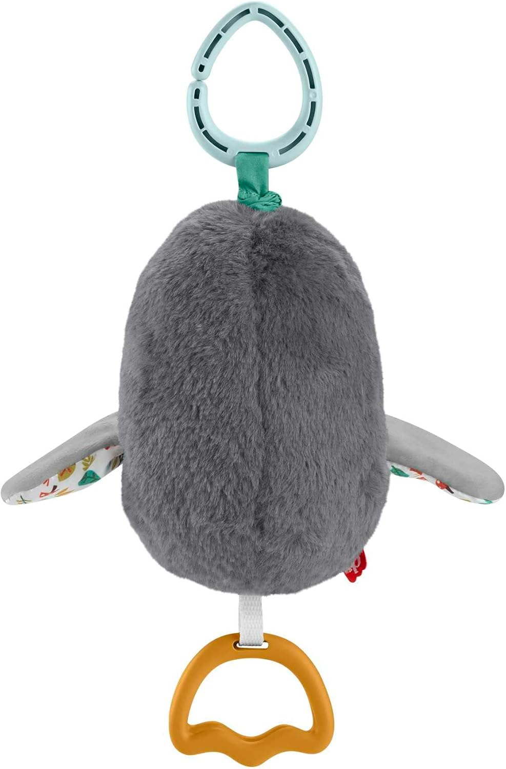 Fisher-Price Plush Tukan Stroller Toy: Wing Flapping Action, Sensory Details, Easy Attachment, for Newborns image number 3