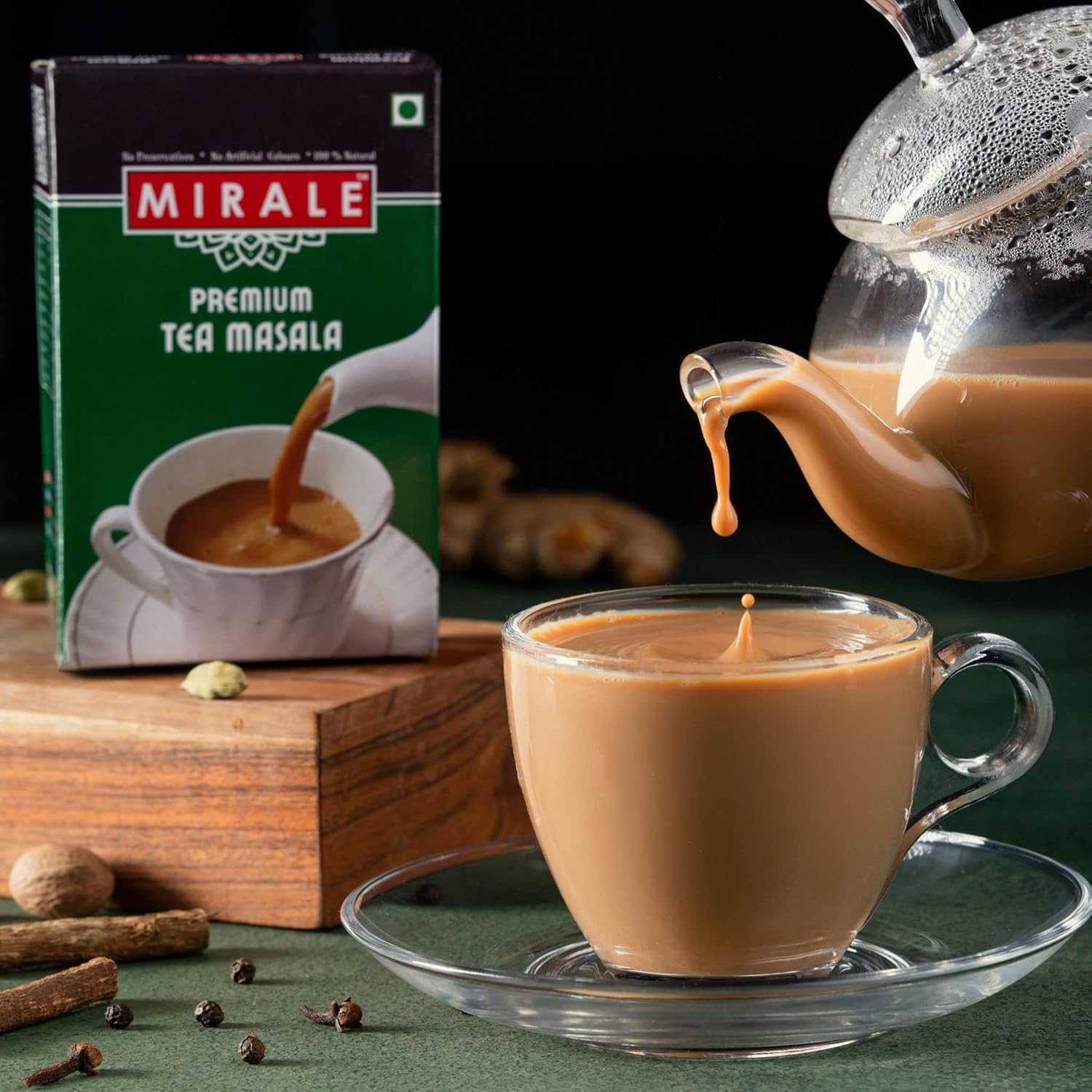 MIRALE Premium Tea Masala | Chai Masala with Pure & Real Spices | Healthy and Authentic - 100Grams (Pack of 1) image number 4