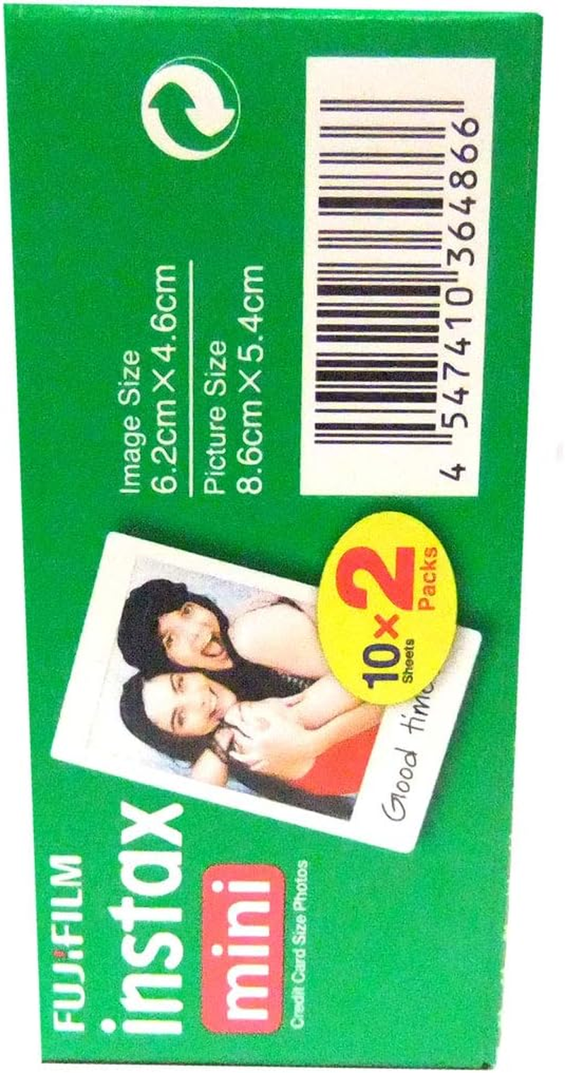 Fujifilm Instax Mini Film (40 Shots) Multi Pack for Mini 8-9 & All Fuji Mini Cameras image number 1