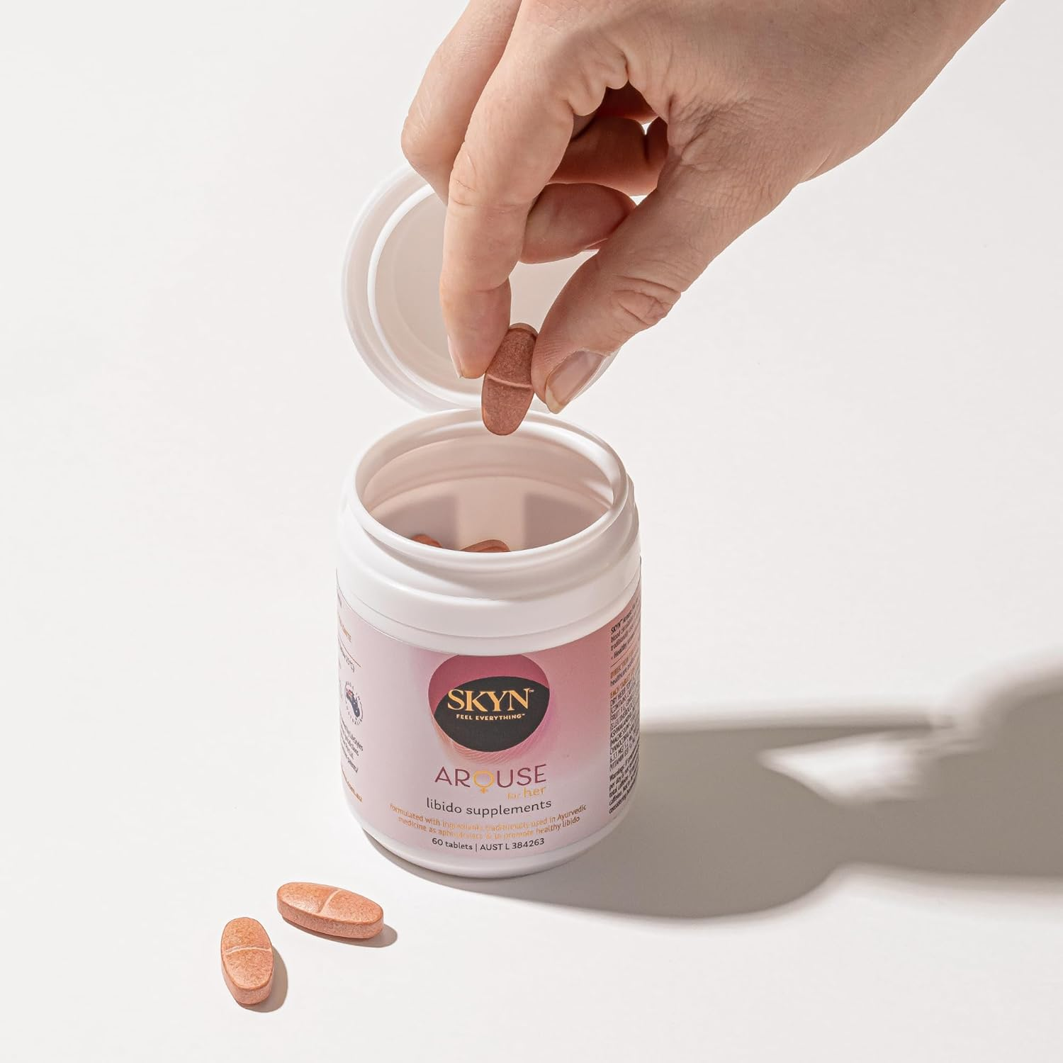 SKYN&trade; Arouse&trade; for Her Libido Supplements 60 Tablets image number 4