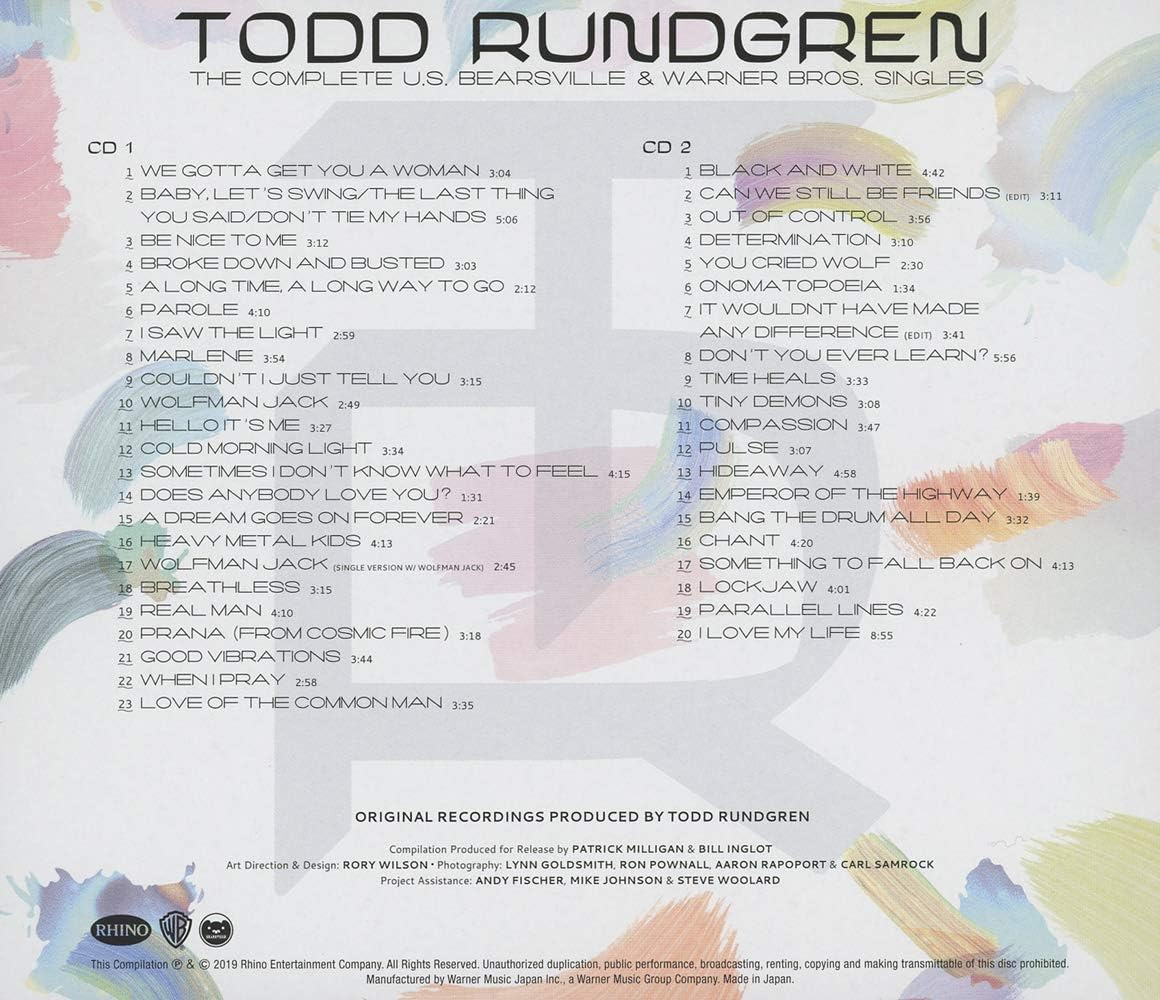 Complete Bersville & Warner Bros.Singles image number 1